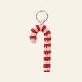Candy Cane crochet charm, finished