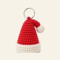 Santa Hat crochet charm, finished