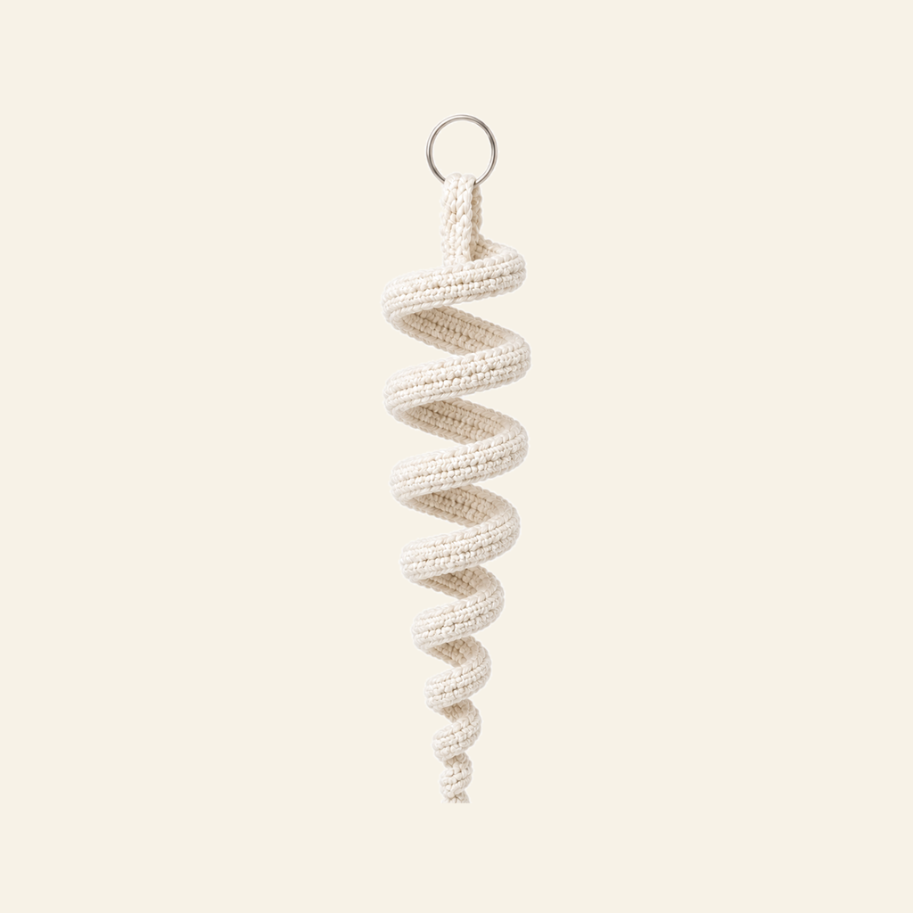 Icicle Spiral crochet Christmas ornament