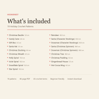 What is included: 19 written crochet patterns in one 46-page PDF